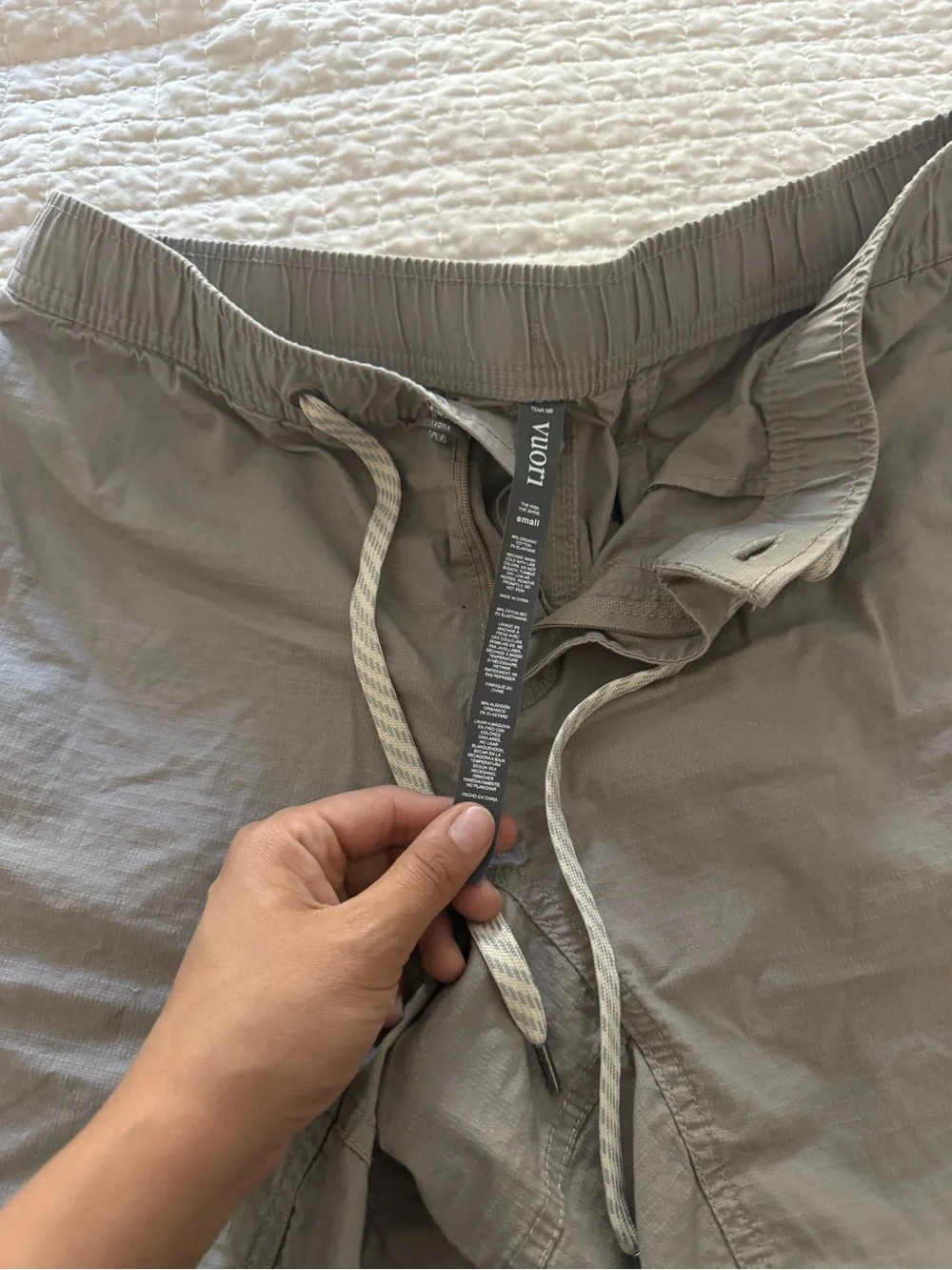 Vuori Tan Elastic cotton/hiking Shorts